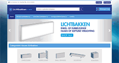 Desktop Screenshot of lichtbakken.com